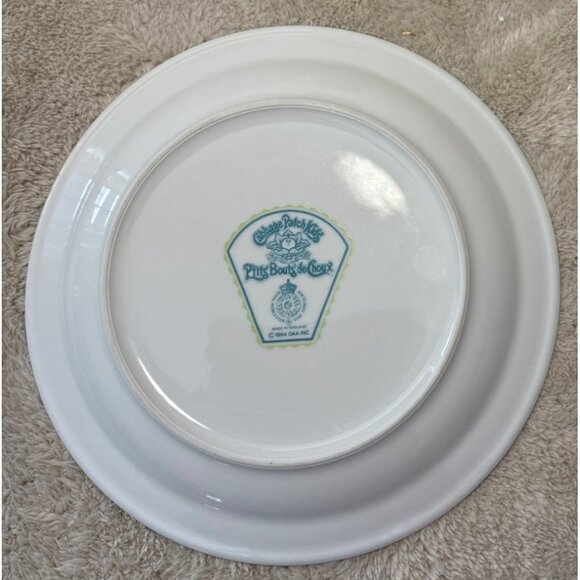 Vtg 1984 Cabbage Patch Kids Porcelain Plate Bowl Mug Set By Royal Worcester - Picture 5 of 15